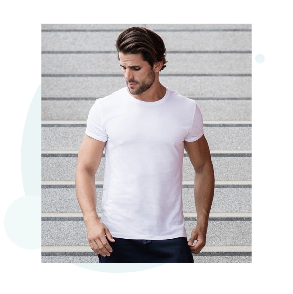 Nervesammenbrud butik Ferie Økologiske t-shirts med tryk || Lav din egen øko t-shirt med firmalo